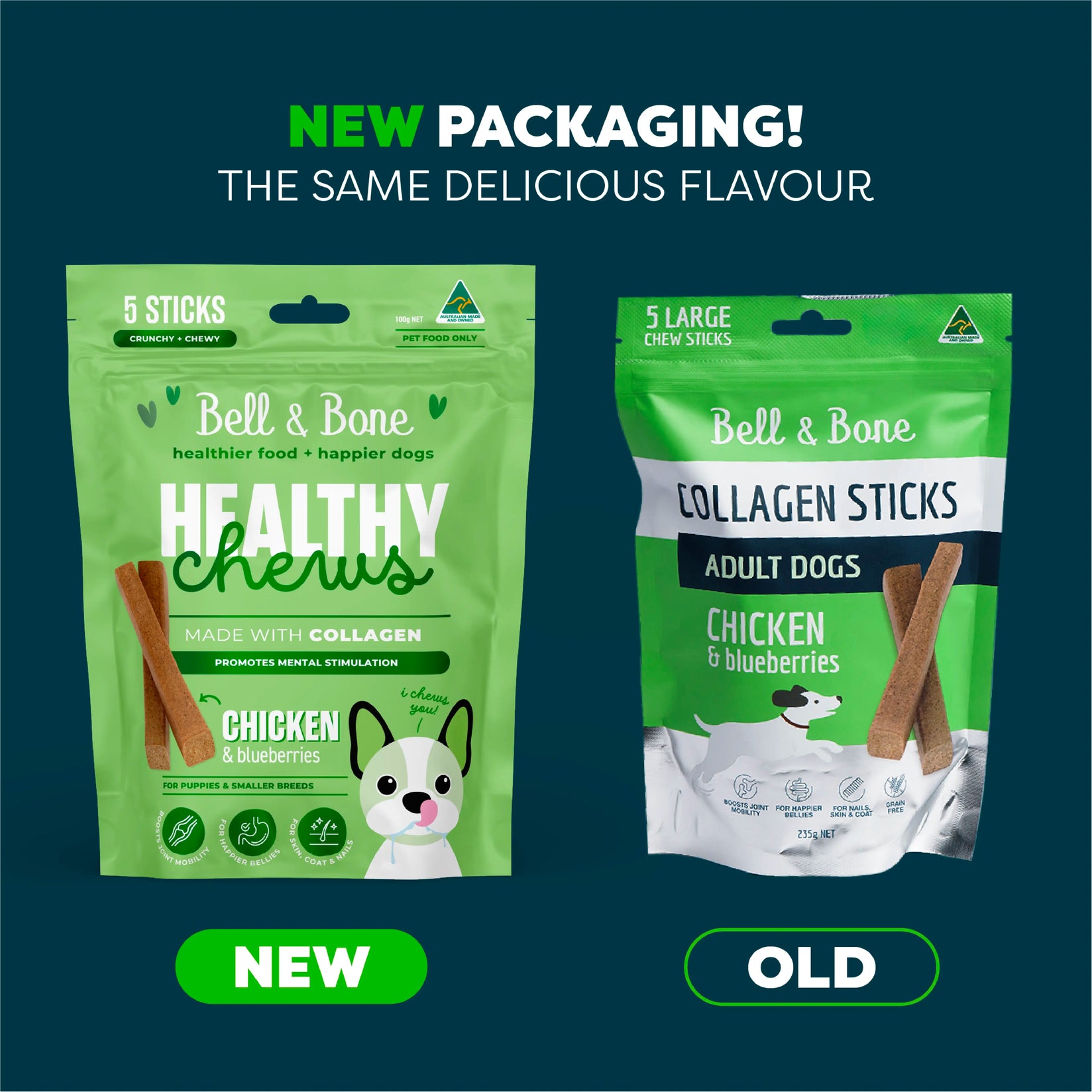 Dog Collagen Sticks Bundle - 4 Pack