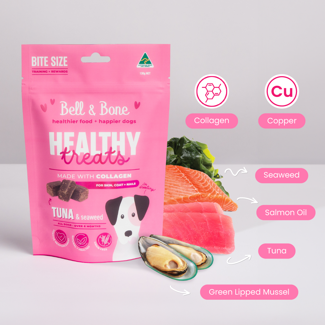 Dog Healthy Treats: Tuna & Seaweed for skin, coat and nails