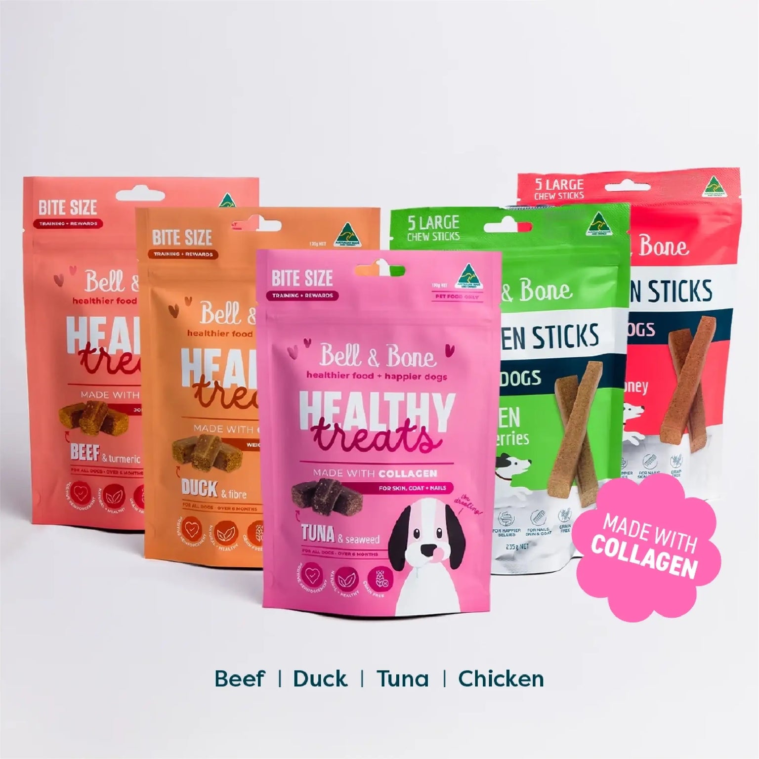 Dog Collagen Superfood Bundle - 5 Pack