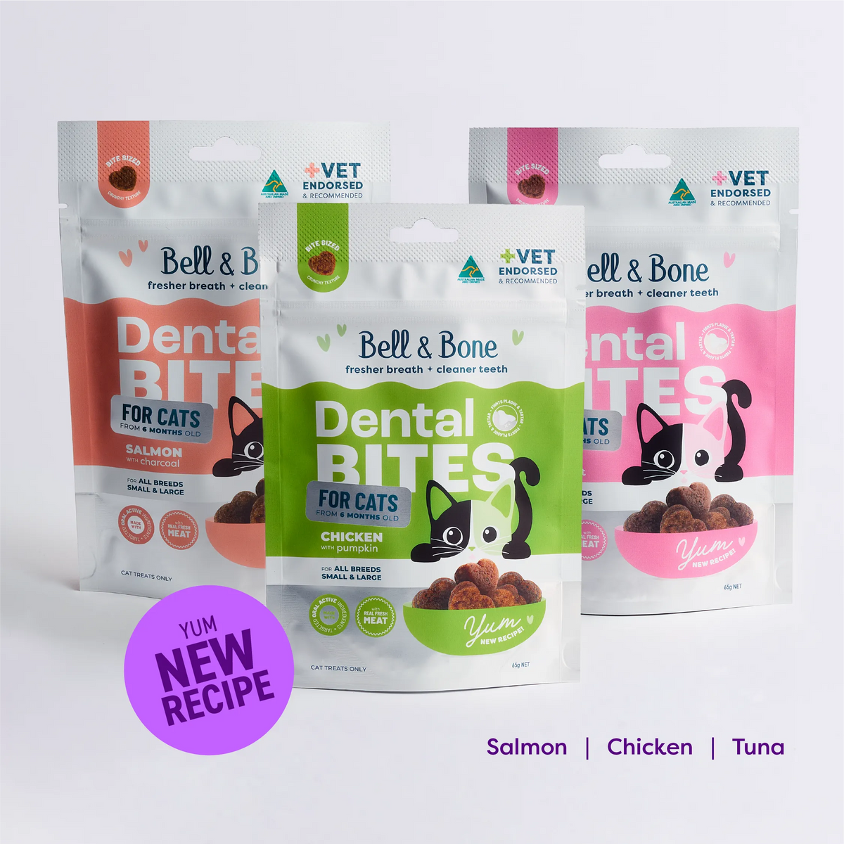 Cat Dental Bites Bundle - 3 Pack