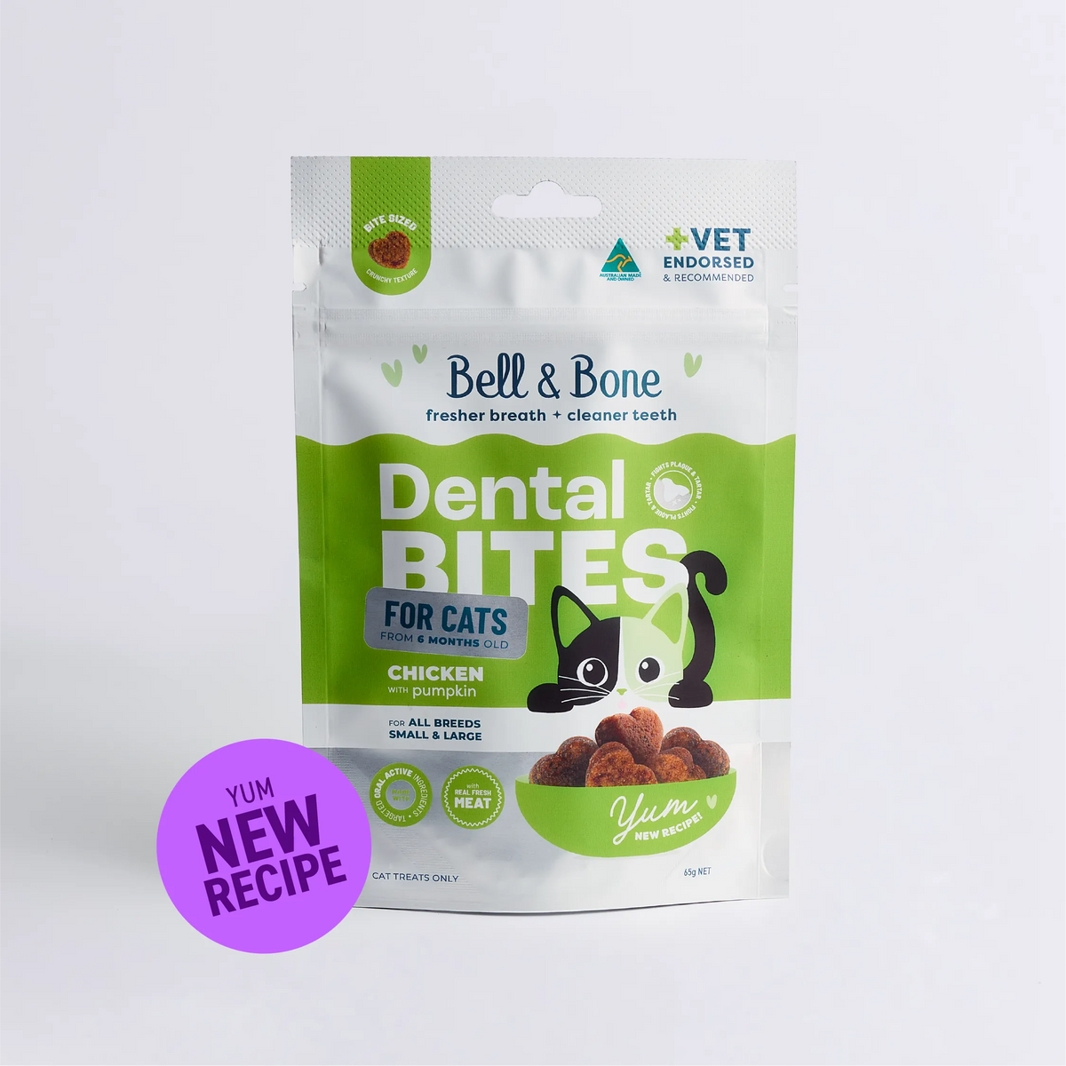 Adult Cat Dental Bites - Chicken with Pumpkin