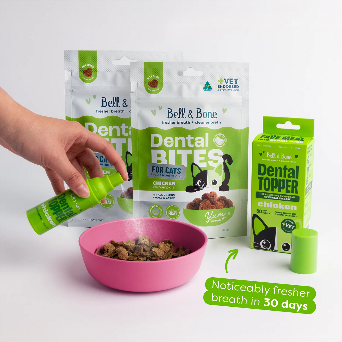 Chicken Lovers Dental Bundle for Cats - 3 Pack