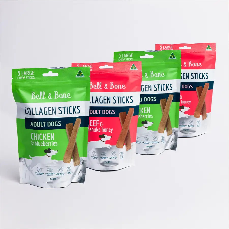 Dog Collagen Sticks Bundle - 4 Pack