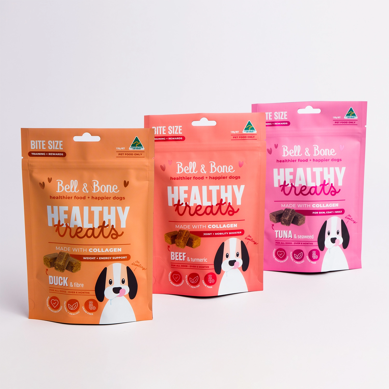 Dog Healthy Treats Bundle - 3 Pack