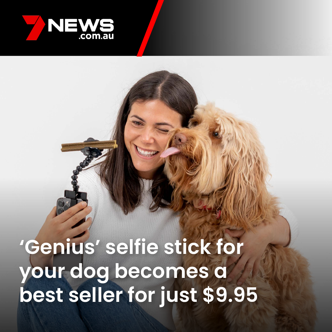‘Genius’ selfie stick for your dog becomes a best seller for just $9.95