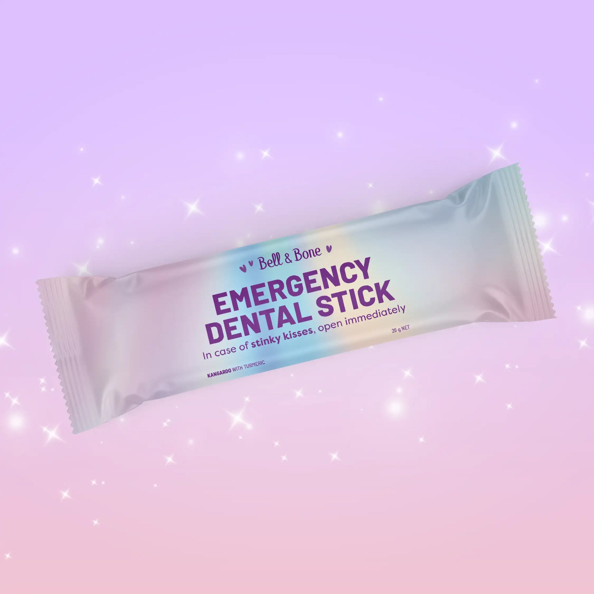 🎁 Bell & Bone Adult Emergency Dental Stick - Kangaroo with Turmeric (100% off)