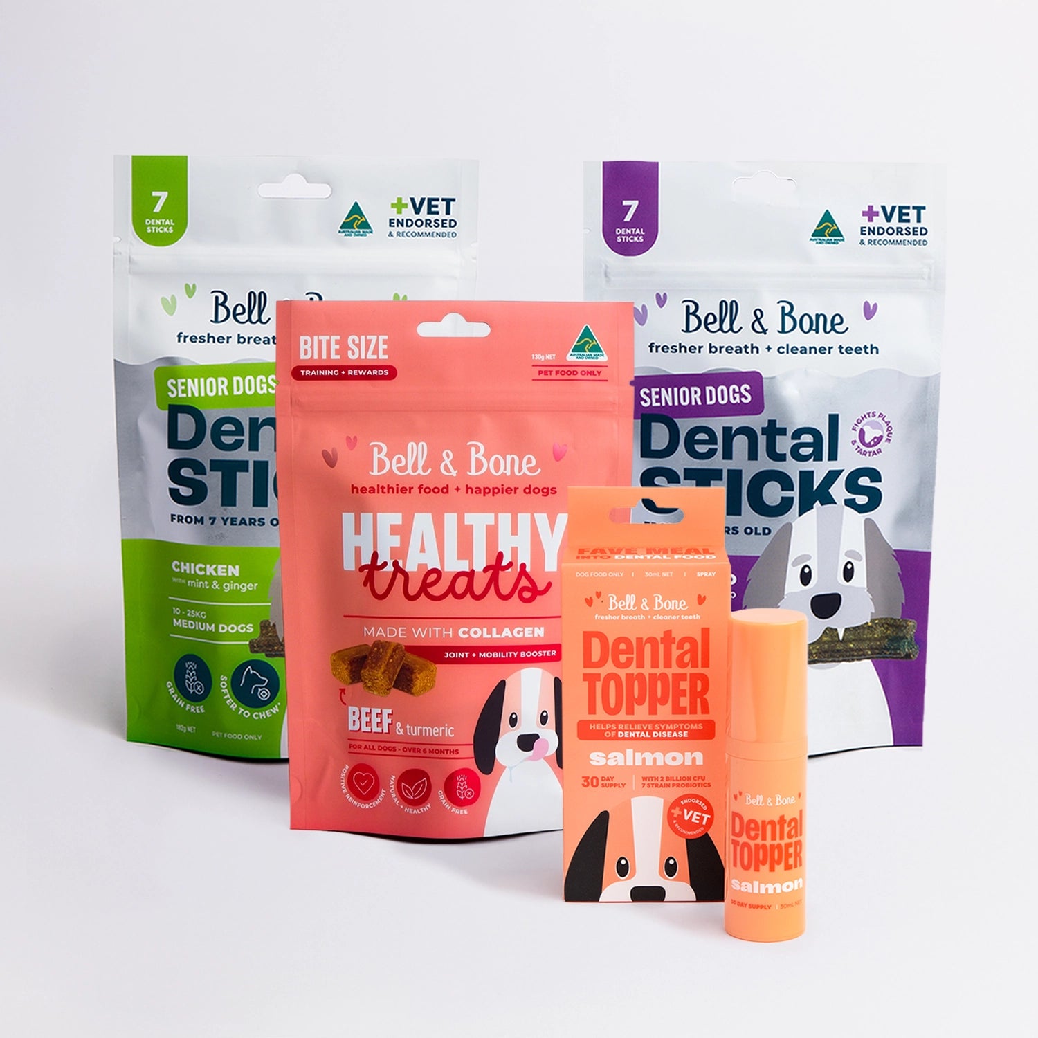 Senior Dog Best Sellers Starter Bundle - 4 Pack