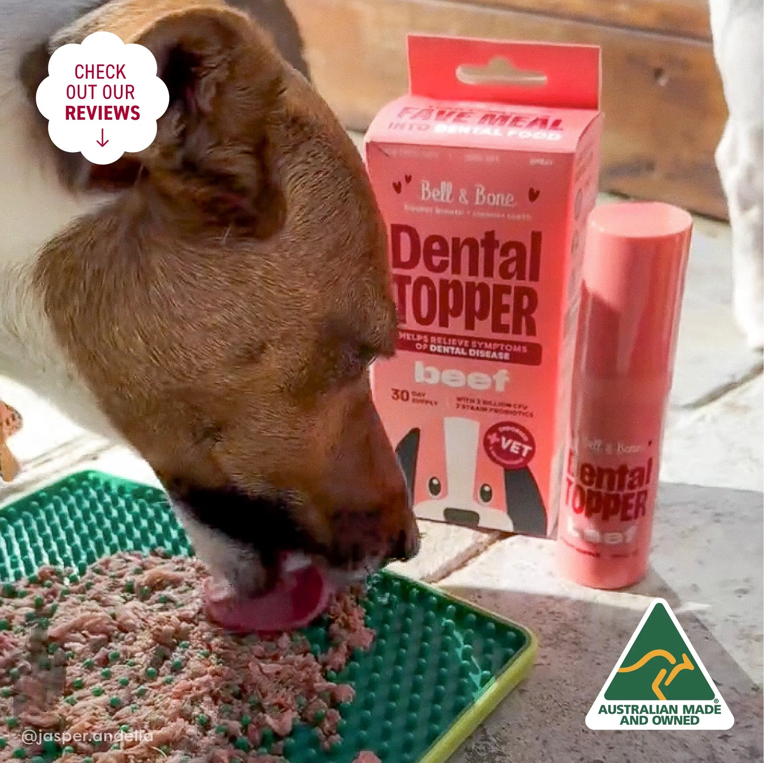 Dog Dental Topper - Beef (30 day supply)