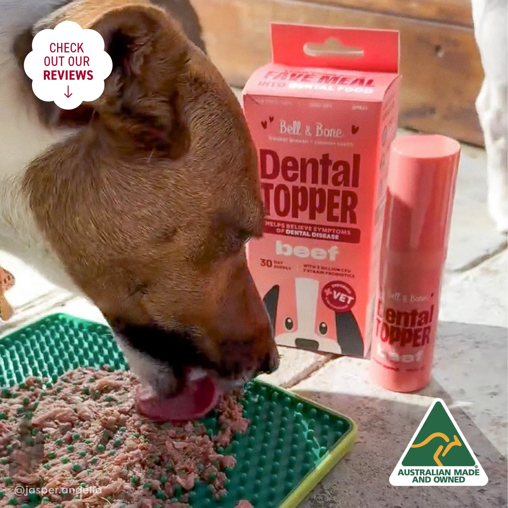Dog Dental Topper - Beef (30 day supply)