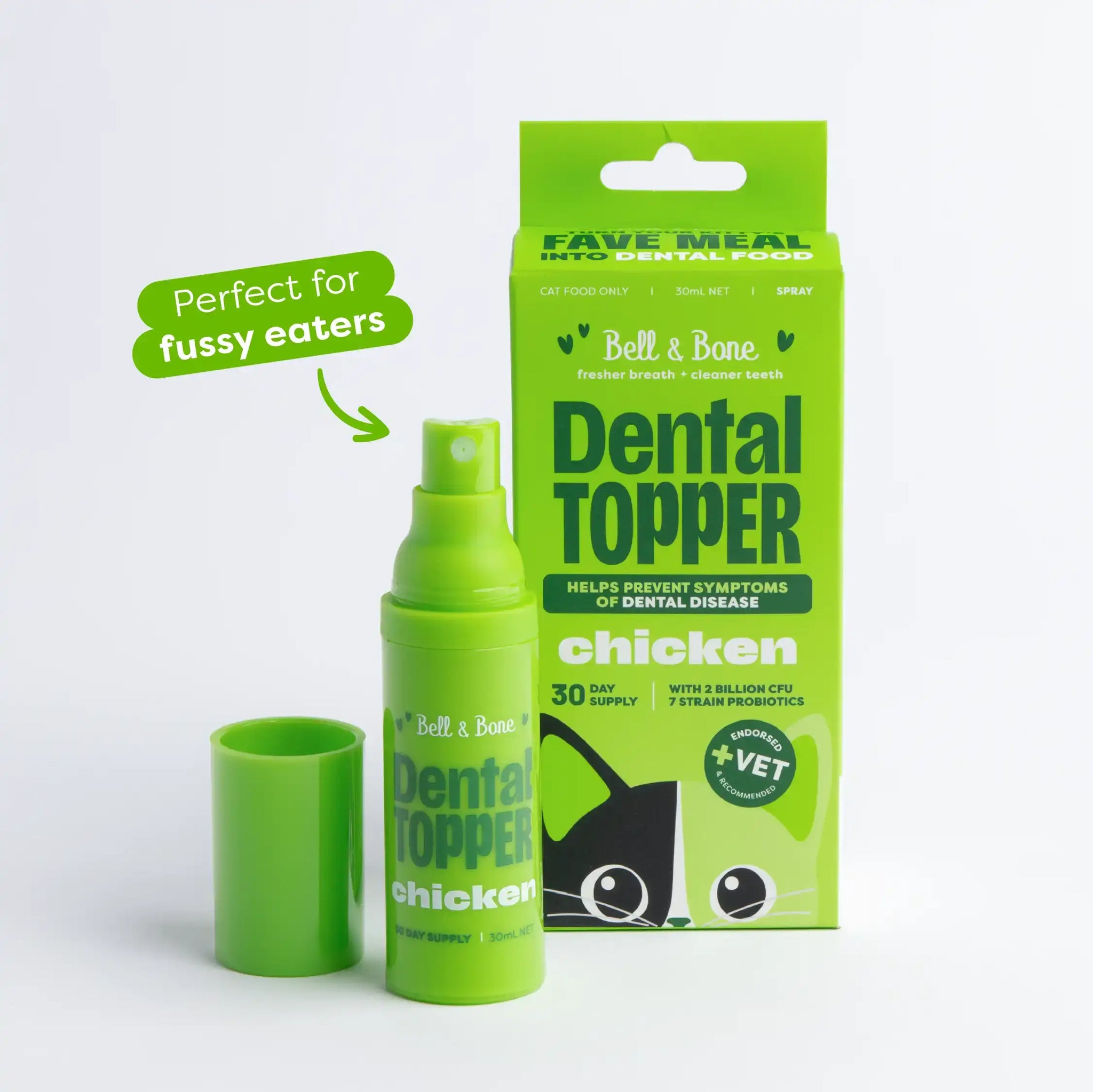 Cat Dental Topper - Chicken (30 day supply)