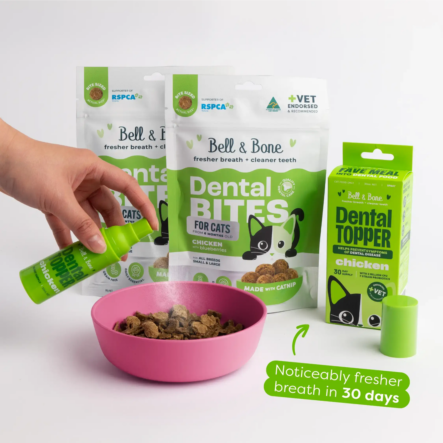 Chicken Lovers Dental Bundle for Cats - 3 Pack
