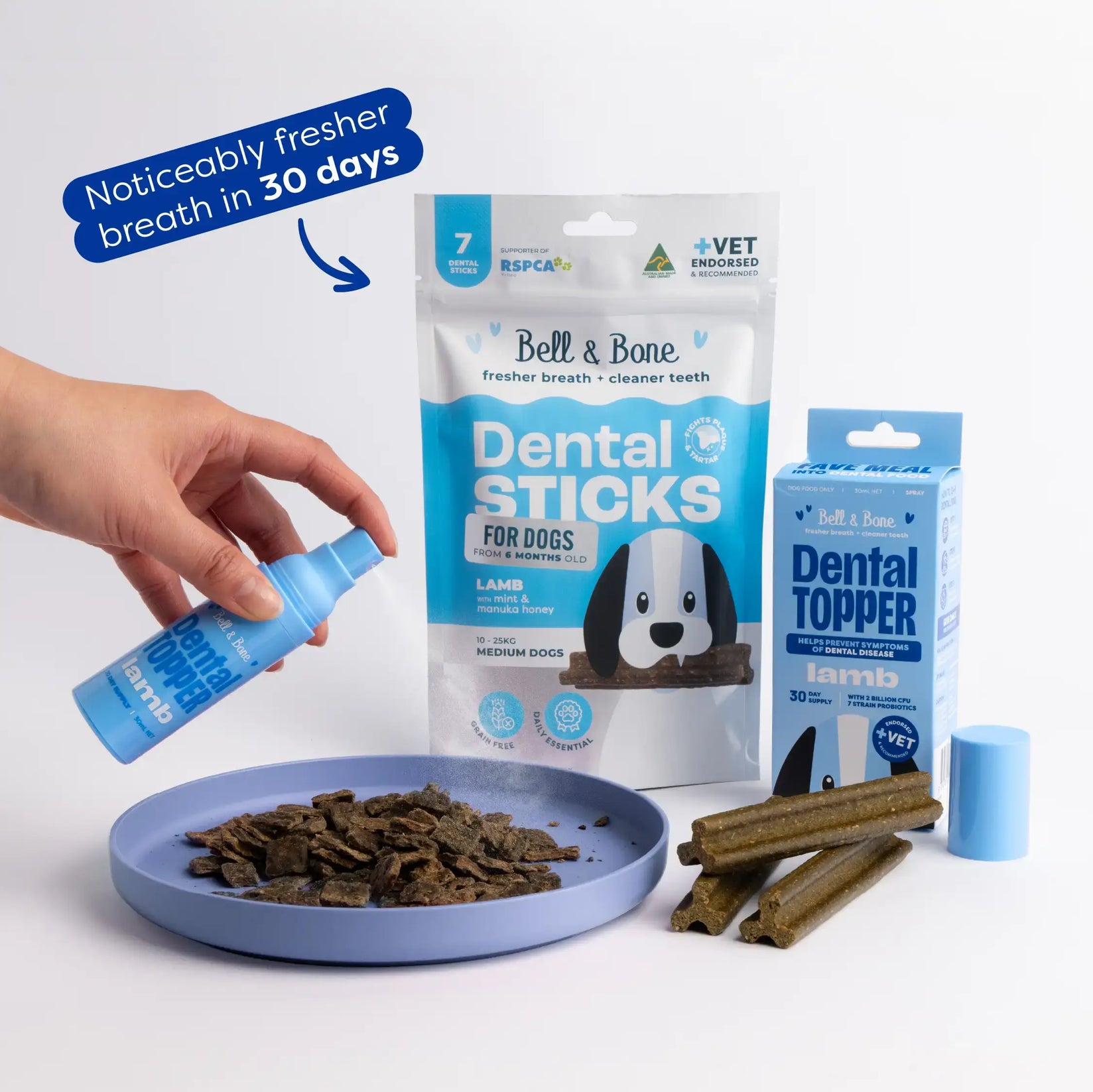 Lamb Dental Bundle for Dogs - 2 Pack
