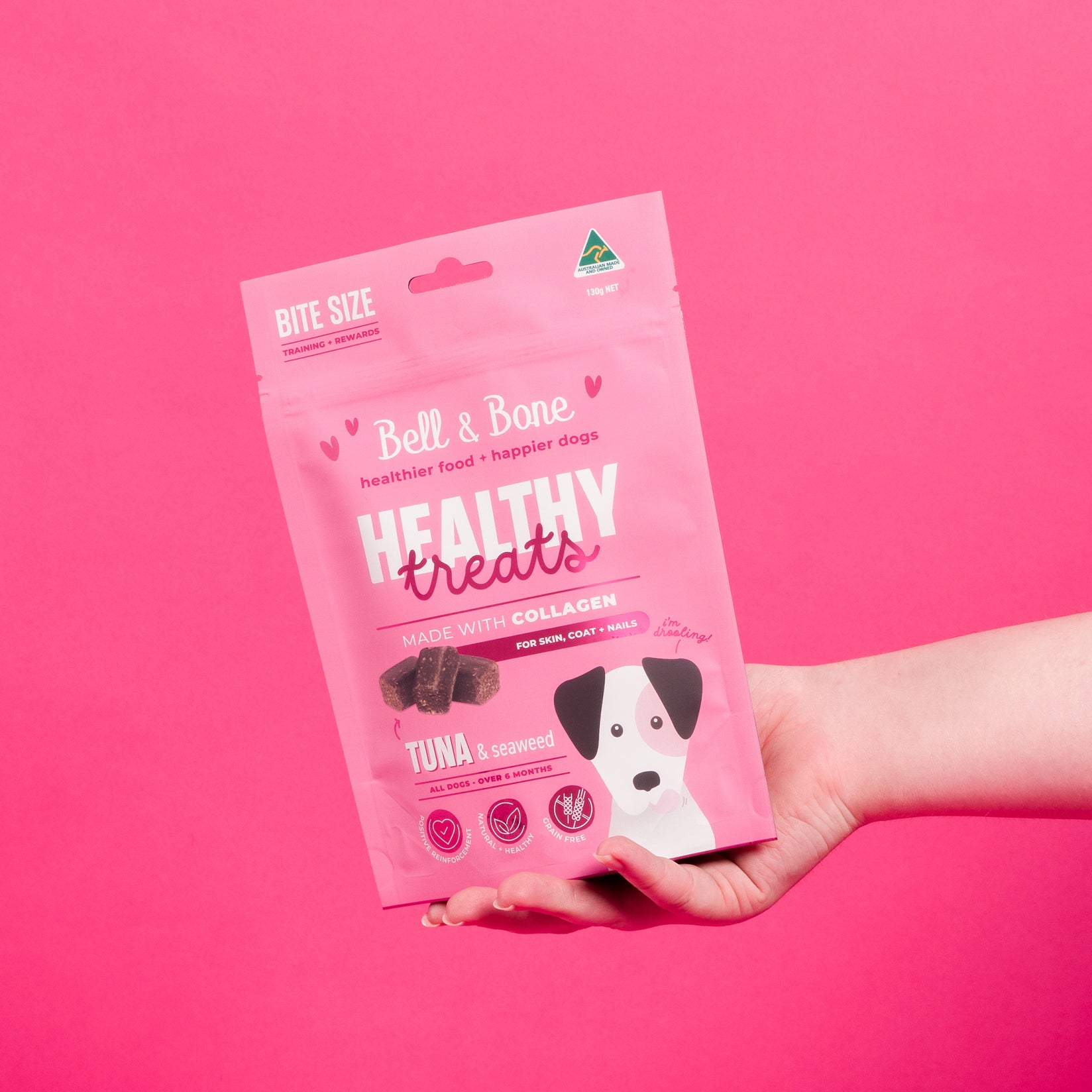 Dog Healthy Treats: Tuna & Seaweed for skin, coat and nails