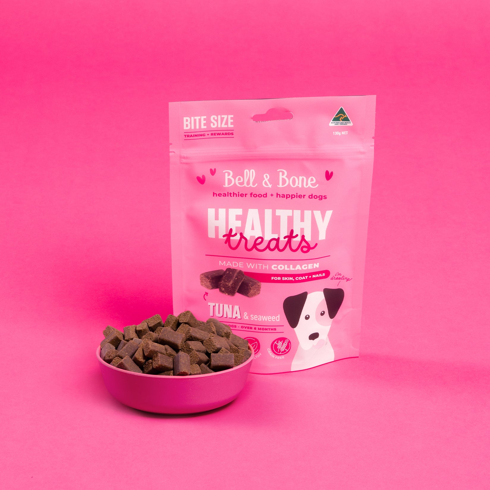 Dog Healthy Treats: Tuna & Seaweed for skin, coat and nails