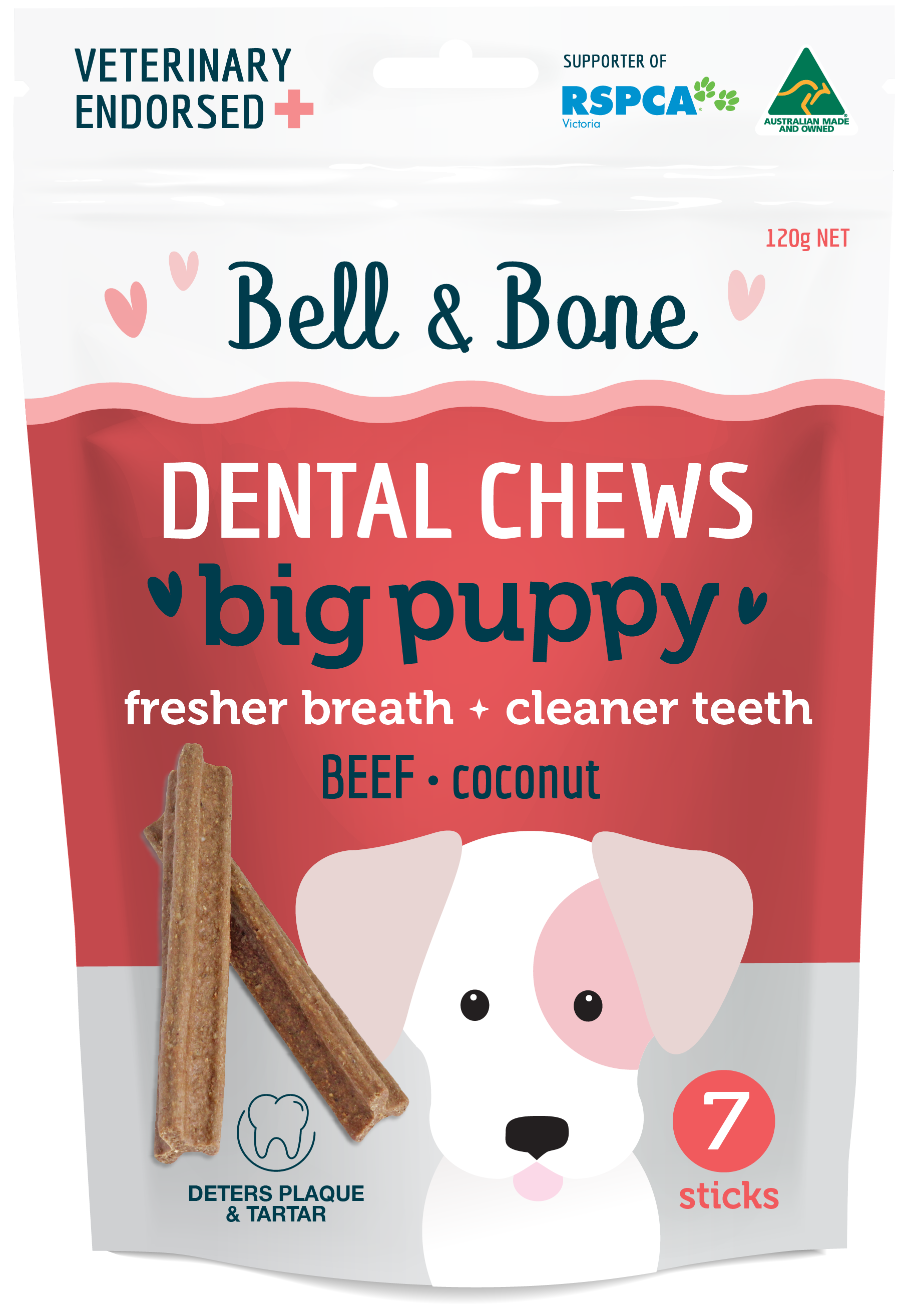 Dental Health for Dogs Bundle Dental Treats 5 Pack Bell Bone